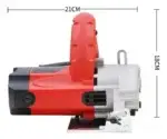 Sierra Circular Eléctrica 1500w ROJA - Imagen 3
