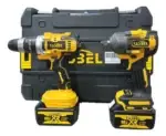 Set de 3 Herramientas Taladro, Esmeril y Llave de Impacto Inalámbricas 98V - Imagen 2