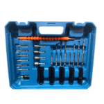 Llave de Impacto Azul con Accesorios Tasbel 128V: Herramienta Profesional para Uso Diario - Imagen 5