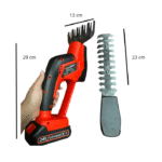 Cortasetos Mini Inalambrico + Bateria Y Cargador - Imagen 2
