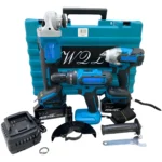 Kit de 3 Herramientas Inalámbricas Blueisland | Esmeril, Galletero y Llave de Impacto