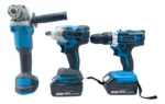 Kit de 3 Herramientas Inalámbricas Blueisland | Esmeril, Galletero y Llave de Impacto - Imagen 2