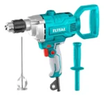 Mezclador Taladro Eléctrico 1100W TOTAL TD61106 para pintura, mortero y adhesivo