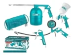 Kit Pistola Herramientas Para Compresor 5 Pz Total Tatk0531