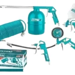 Kit Pistola Herramientas Para Compresor 5 Pz Total Tatk0531