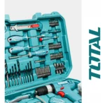 Kit Taladro Inalámbrico 20V con 165 Accesorios TOTAL THKTHP11652-4 - Imagen 2