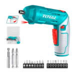 Destornillador mini Inalámbrico 4V TOTAL con Puntas