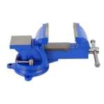 Tornillo de Banco Mecánico 5 Pulgadas – Morsa Azul Súper Resistente para Taller - Imagen 2