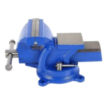 Tornillo de Banco Mecánico 5 Pulgadas – Morsa Azul Súper Resistente para Taller - Imagen 4
