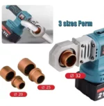 Termofusora Inalámbrica 240w 2 Baterías De 88v + 3 Moldes - Imagen 2