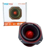 Tweeter Metálico Negro Pervoi 1000W | Máxima Calidad de Sonido (10x10) - Imagen 2