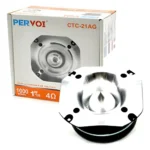 Tweeter Metálico para Auto 1000W | Sonido Potente y Máxima Claridad (10x10 Plateado)