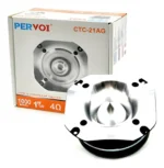 Tweeter Metálico para Auto 1000W | Sonido Potente y Máxima Claridad (10x10 Plateado)