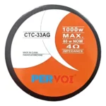 Tweeter Metálico Negro Pervoi 1000W | Máxima Calidad de Sonido (10x10) - Imagen 3
