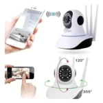 Cámara IP 360° HD 3MP Wi-Fi SMART YOSSE