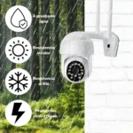 Cámara de Seguridad Smart Camera WiFi 1080p Yoosee | Motorizada e Inalámbrica con Visión Nocturna - Imagen 5