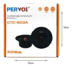 Altavoz De Automóvil Midrange 6.5 500w Ctc-603a Negro - Imagen 3