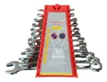 Juego Llave Combinada 12 Pcs – Set Profesional con Estuche | Máxima Durabilidad