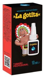 Adhesivo Instantáneo La Gotita 10 ml Color Blanco