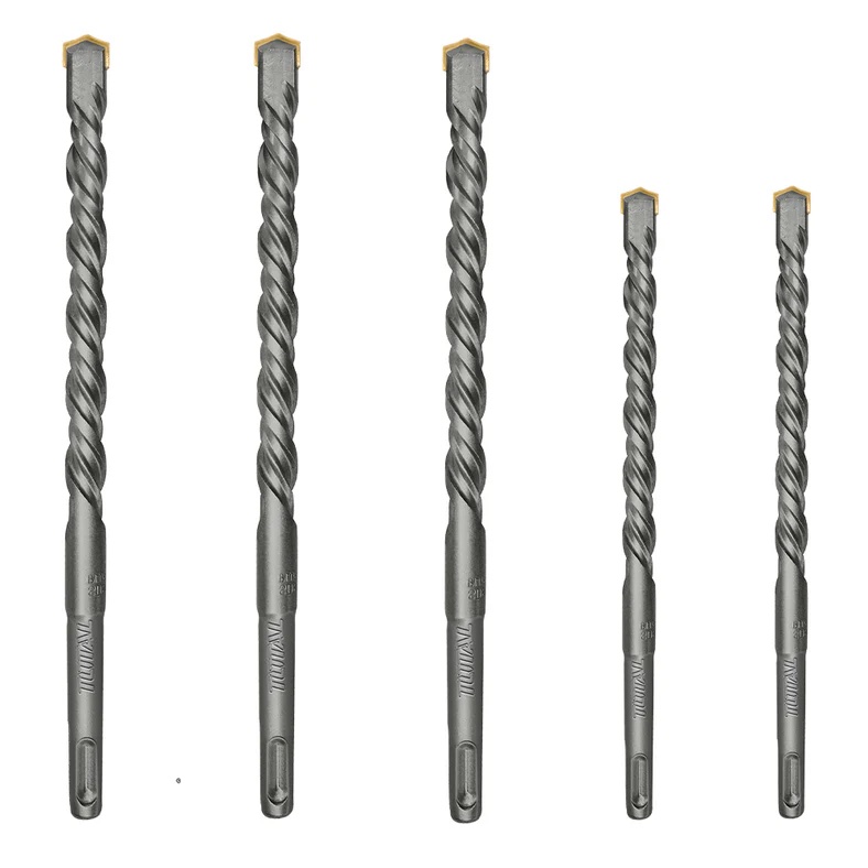 img_2186 Set De 5 Brocas SDS PLUS Para ConcretoSKU TAC190 - Imagen 1
