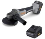 Esmeril Angular Inalámbrico Osmao 98v | 2 Baterías + Cargador | Gris Oscuro Profesional - Imagen 4