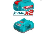 ESMERIL INALAMRBRICO 12V 115MM 1080W TOTAL - Imagen 3