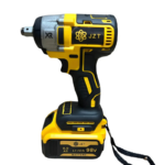 Llave De Impacto Xr TASBEL + 2 Baterías Con Accesorios Y Maleta Amarillo 98v 50