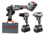Kit de Herramientas Osmao 3pcs – Potente Set 50H de Llave de Impacto, Taladro y Esmeril - Imagen 2