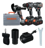 Kit de Herramientas Osmao 3pcs – Potente Set 50H de Llave de Impacto, Taladro y Esmeril - Imagen 3