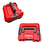 Taladro Inalámbrico Tasbel Punta de Acero – 2 Baterías – Color Rojo - Imagen 6