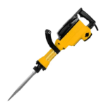 Cango Martillo Demoledor Eléctrico Tasbel 3800W – Con Maletín y Cincel – Color Amarillo