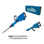 Cango Martillo Demoledor Eléctrico 3800w  Con Maletín Y Cincel - Tasbel - Color Azul - Imagen 2