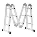 Escalera Aluminio Plegable EOLAND 12 Peldaños 3.4m Multipropósito - Imagen 4
