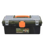 Caja De Herramientas Bauker 12 Plástico Verde Oscuro 30x12x16 cm