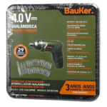 Atornillador Inalámbrico Bauker 4.0V – Modelo 876980XW - Imagen 4