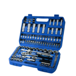 Set de Dados y Llaves 108 Piezas Azul con Maletín Completo