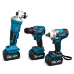 Kit de 3 Herramientas Inalámbricas Ferre House FH05 69V – Color Azul - Imagen 2