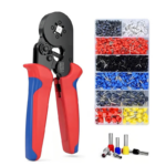 Kit de Alicate Crimpador con 1200 Terminales para Cableado Eléctrico