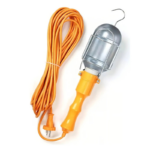 Lámpara Portátil con Extensión 10 Metros Taller Mecánico Luz de Trabajo Naranja
