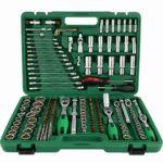 Caja de Herramientas Dados y Llaves 216 Piezas 3035 Verde