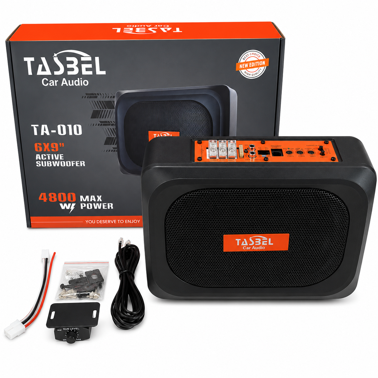 CAR R1 Subwoofer Plano TASBEL TA-010 4800W - Imagen 1