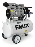 Compresor de Aire de 24 Litros Silencioso 50/60Hz Monofásico ERUX - Imagen 2
