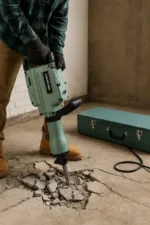 Martillo Demoledor Eléctrico 2500w Cango Con Cincel Y Maleta - Imagen 2