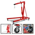 Tecle grúa pluma hidráulico 2TON para motores - Imagen 2