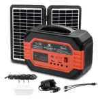 Generador Energia Multiuso Bateria Carga Solar Ampolletas 100w