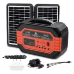 Generador Energia Multiuso Bateria Carga Solar Ampolletas 100w